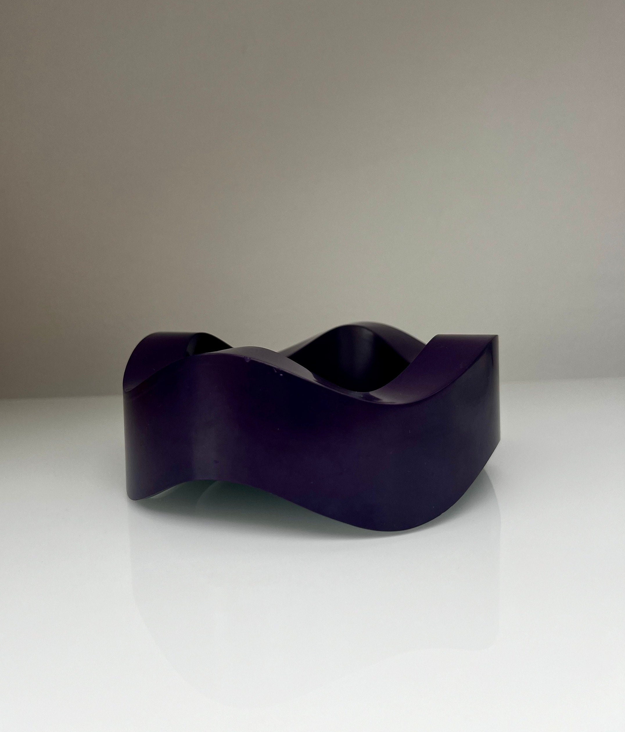 Walter Zeischegg HELIT Sinus VIOLET PURPLE Ashtray 84005