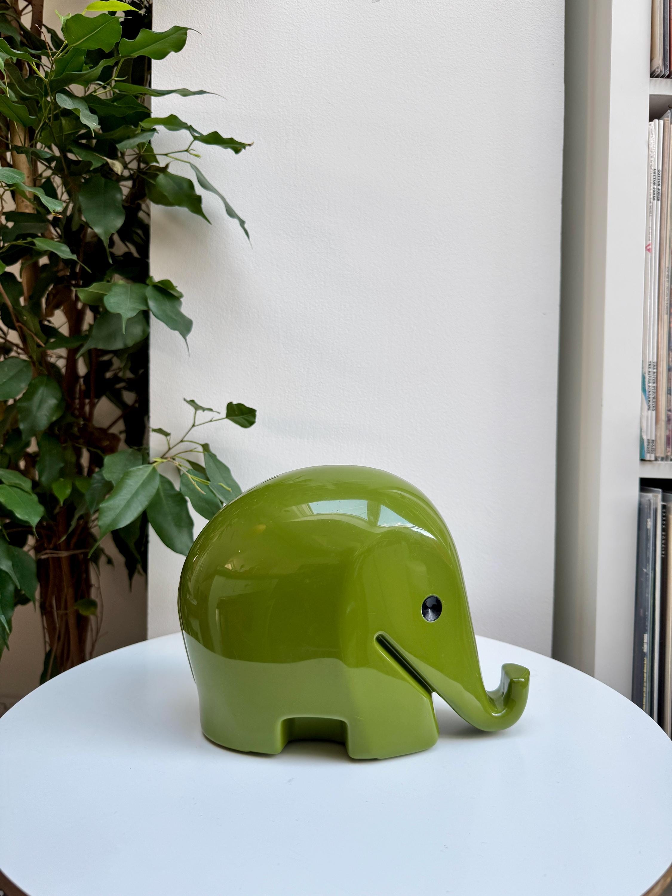 XXL Luigi Colani Drumbo Elefant Sparschwein – Vintage 1970er Pop