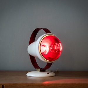 Space Age Philips Infraphil Heat Lamp by Charlotte Perriand – Retro Atomic Era Sputnik Design