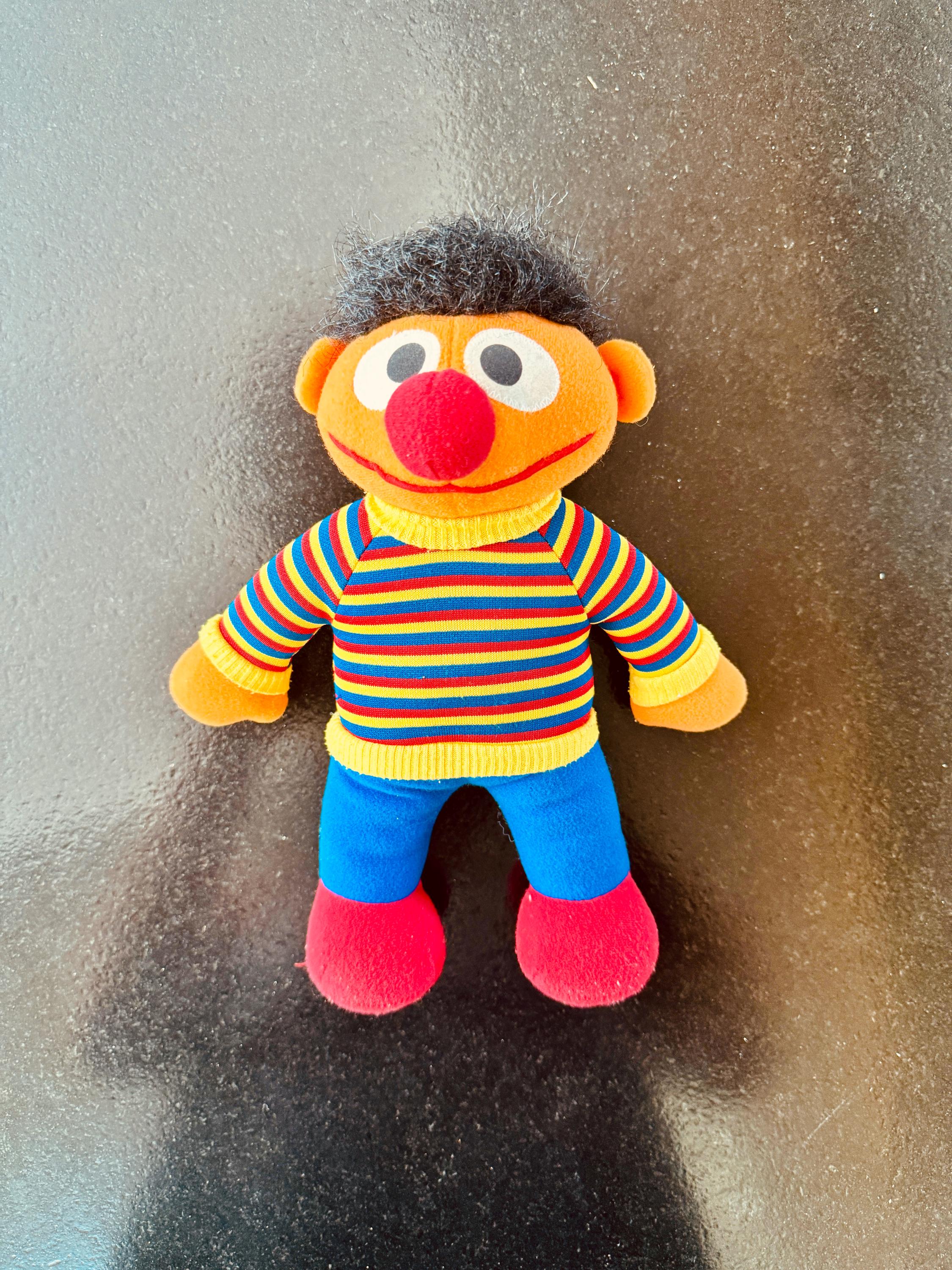 Vintage Ernie Bert Plush Set – 70s 80s Sesame Street Retro Toys