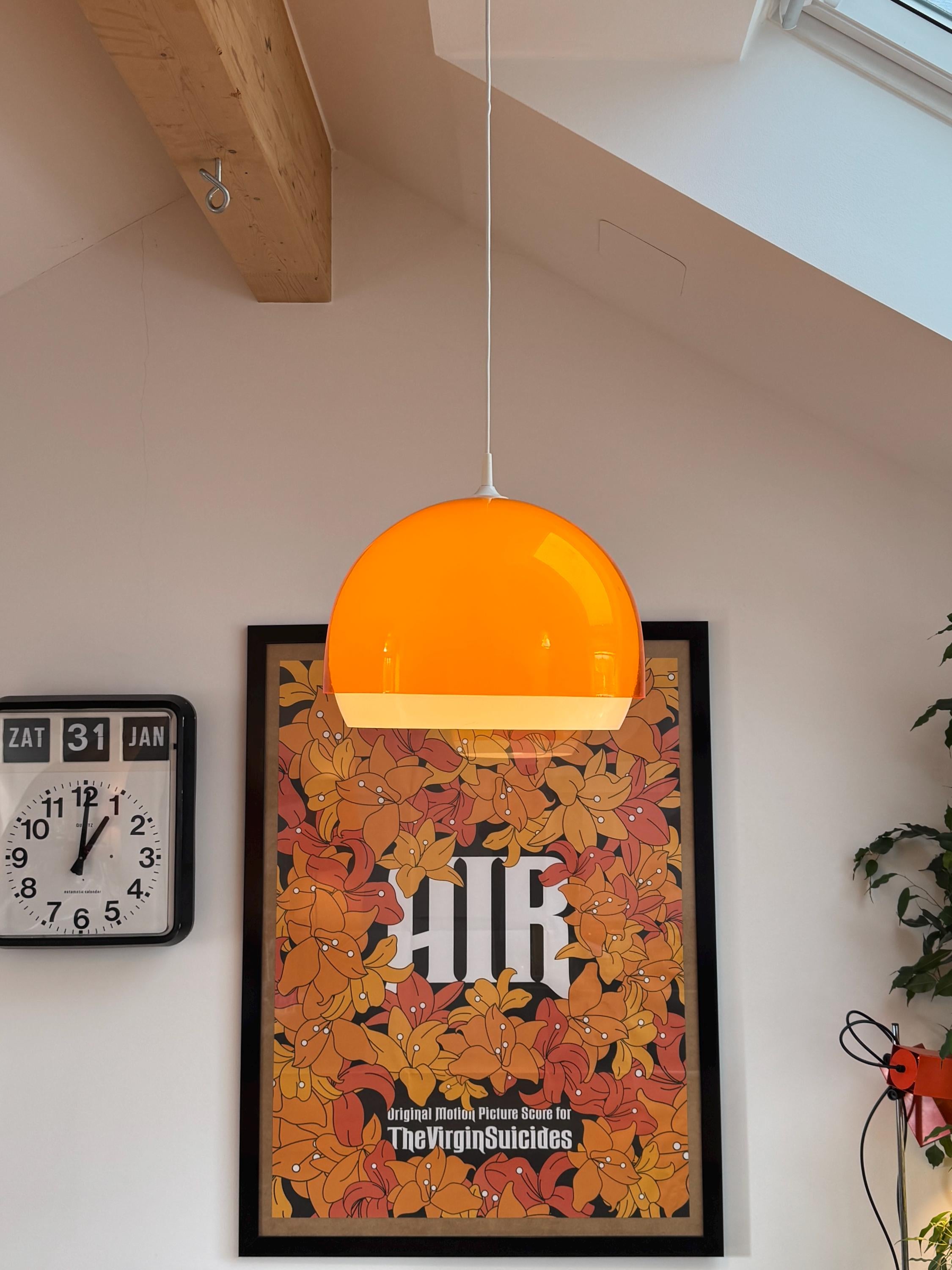 Orange pendant lamp - Etsy 日本