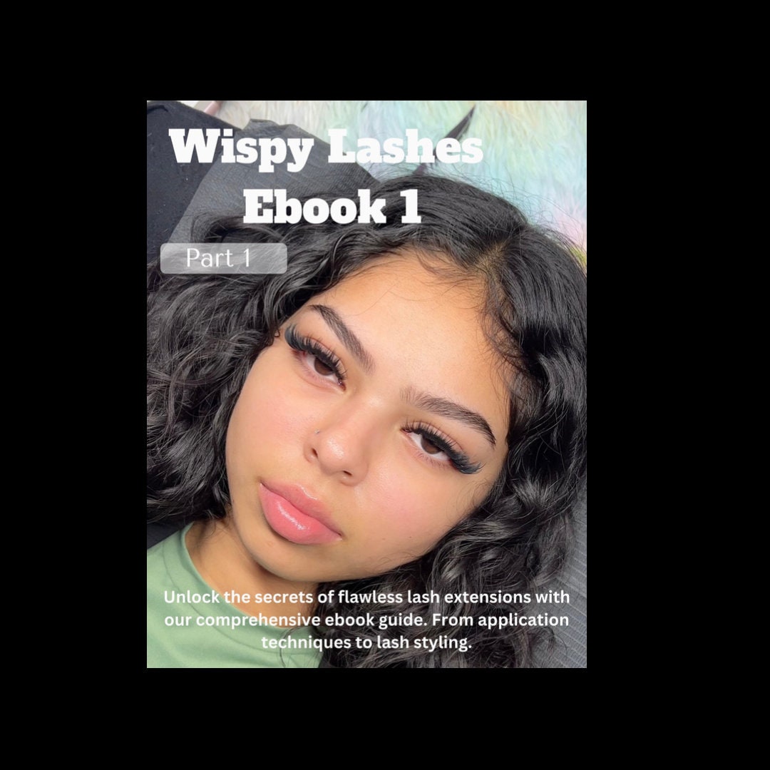 Wispy Lashes Ebook 1 Etsy