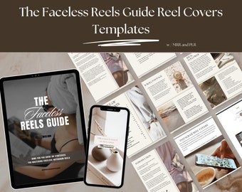 Faceless Reels Guide, DFY Guide for your perfect Reels with Reel covers templates. Includes PLR + MRR.