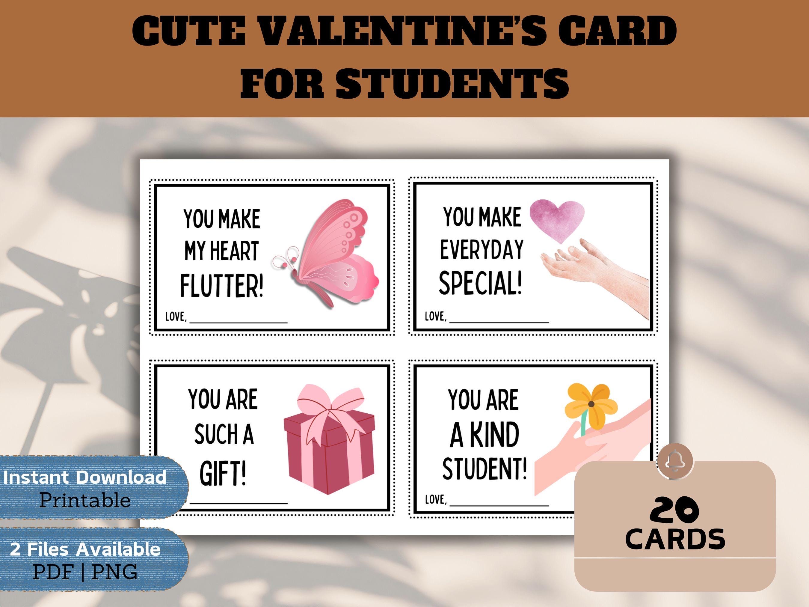 Printable Valentine Cards for Students From Teachers, Valentine Cards ...