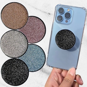Vingergreep mobiele telefoonhouder voor smartphone telefoongreepstandaard opvouwbare accessoires vingergreep mobiele telefoonhouder selfie ring glitter