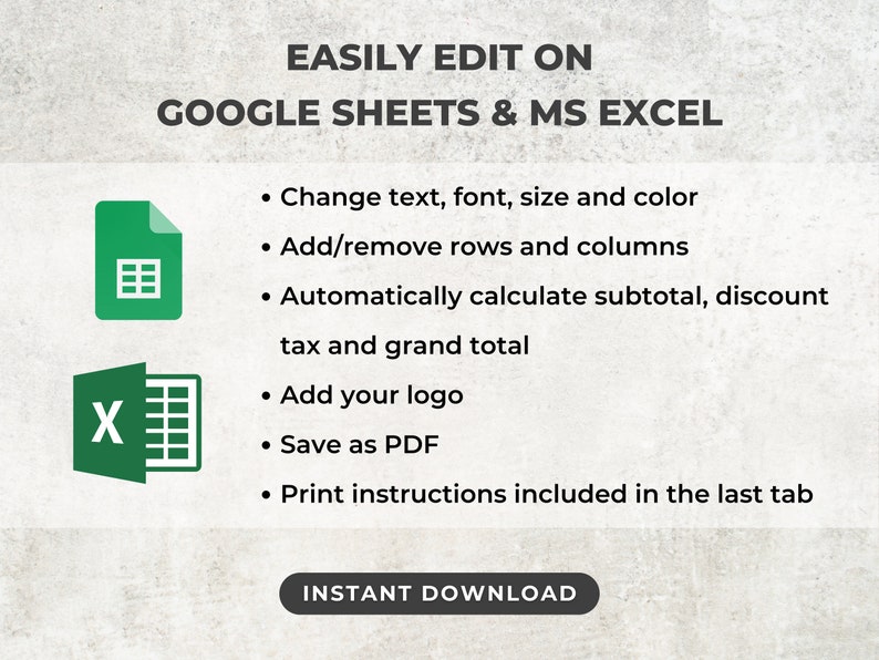 Quotation Template | Editable Quote Form | Price Quote for Small ...