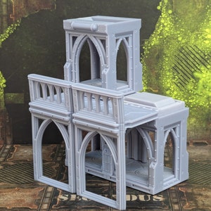 Balcony Walkways for Walls Compatible with Zone Mortalis
