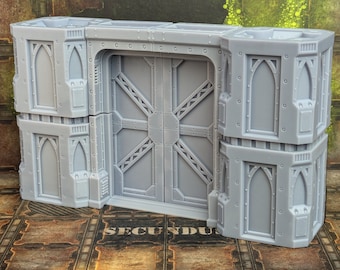 Openable Tall Bulkhead Door Compatible with Zone Mortalis