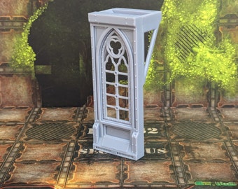 Gothic Window Wall Compatible with Zone Mortalis
