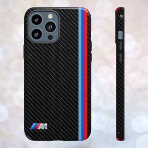 BMW M Carbon Effect Tough Case M-Power Accent M-Power Lovers iPhone 15 14 13 12 11 Samsung S24 S23 S22 S21 S20 S10 Google Pixel 8 7 6 PRO 5 image 4