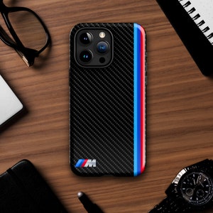 BMW M Carbon Effect Tough Case M-Power Accent M-Power Lovers iPhone 15 14 13 12 11 Samsung S24 S23 S22 S21 S20 S10 Google Pixel 8 7 6 PRO 5 image 1