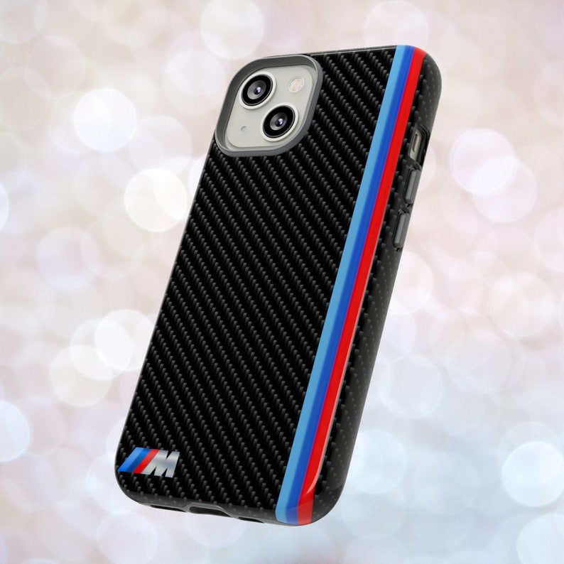 BMW M Carbon Effect Tough Case M-Power Accent M-Power Lovers iPhone 15 14 13 12 11 Samsung S24 S23 S22 S21 S20 S10 Google Pixel 8 7 6 PRO 5 image 3