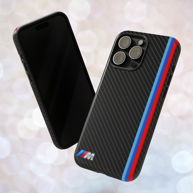 BMW M Carbon Effect Tough Case M-Power Accent M-Power Lovers iPhone 15 14 13 12 11 Samsung S24 S23 S22 S21 S20 S10 Google Pixel 8 7 6 PRO 5 image 2