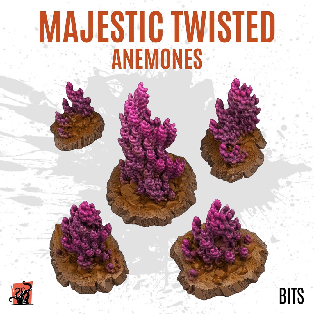 3D PRINTED Dangerous Bulbous Luminous Alien Toxic Vegetation - Bits to ...