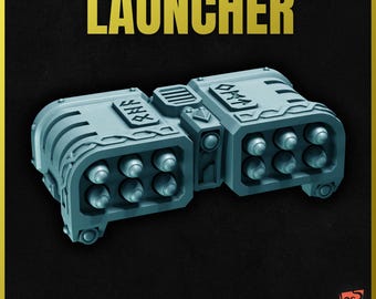 3D PRINTED Heavy Missile Launcher Elite Trooper Armor TERMINUS Combat Wolf and Fang - Customize miniatures with exclusive GREYTIDE bits