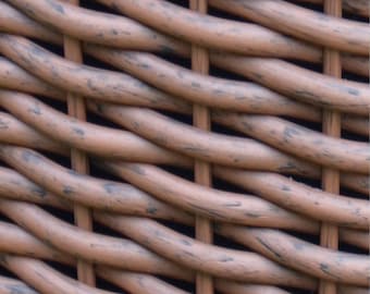 Artificial Rattan for Weaving – DIY Pots, Flower Pots, Baskets, Furniture. Color MILK CHOCOLATE