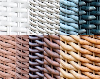 Rattan artificiale per intrecciare vasi, fioriere, cestini, mobili