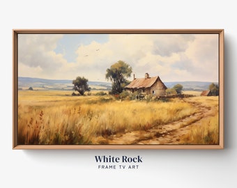 Frame TV Landscape Vintage Oil Painting | Vintage Landscape Oil Painting | Landscape Digital Artwork |  Samsung Frame TV Digital Download