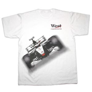 Maglietta unisex con stampa West Formula 1 Grand Prix Racing TEAM