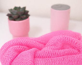 Exfoliating African Net Sponge | Long-lasting Body Sponge for Shower & Bath