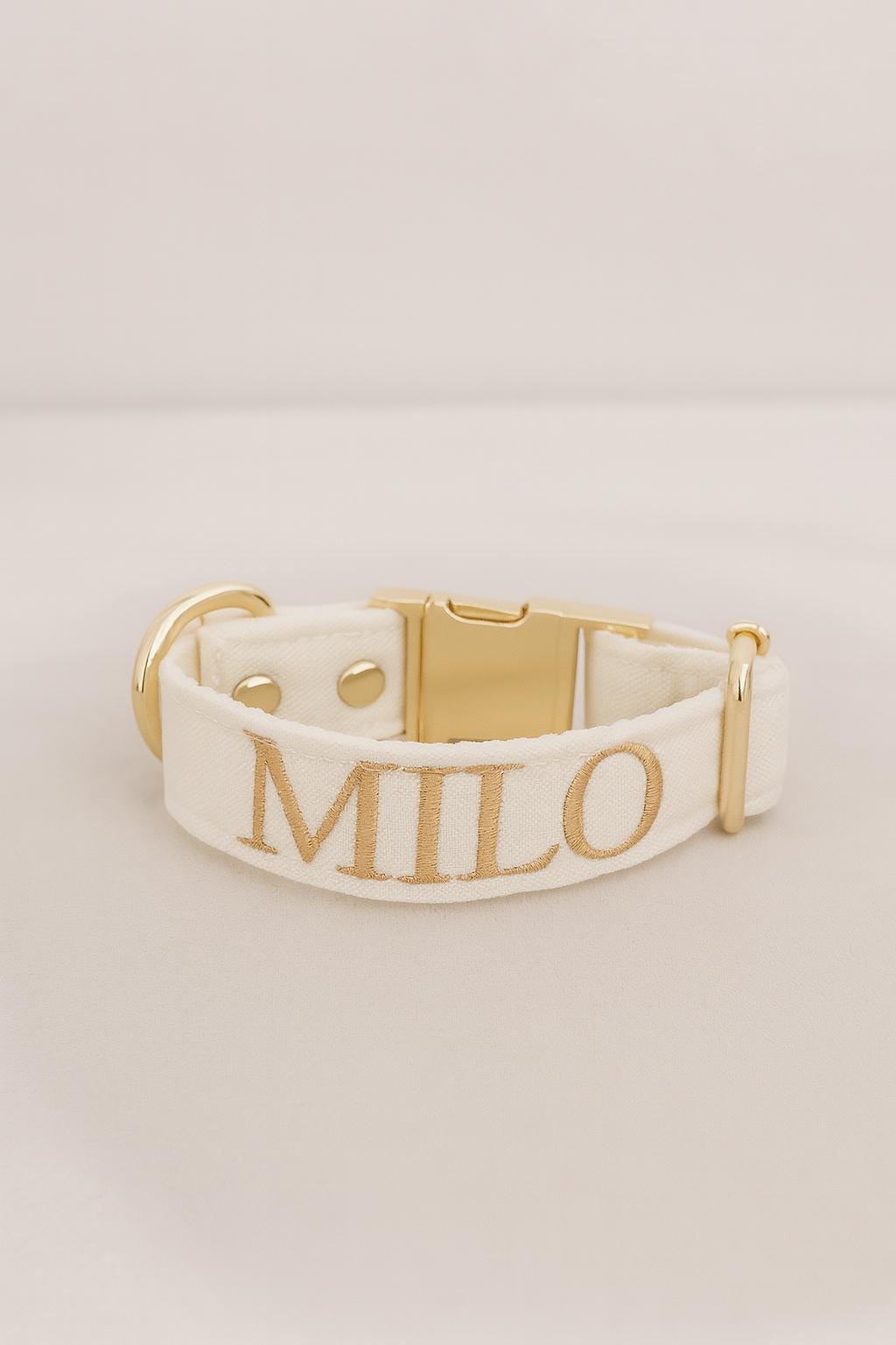 Personalized Embroidered Dog Collar – Custom Name and Design ...