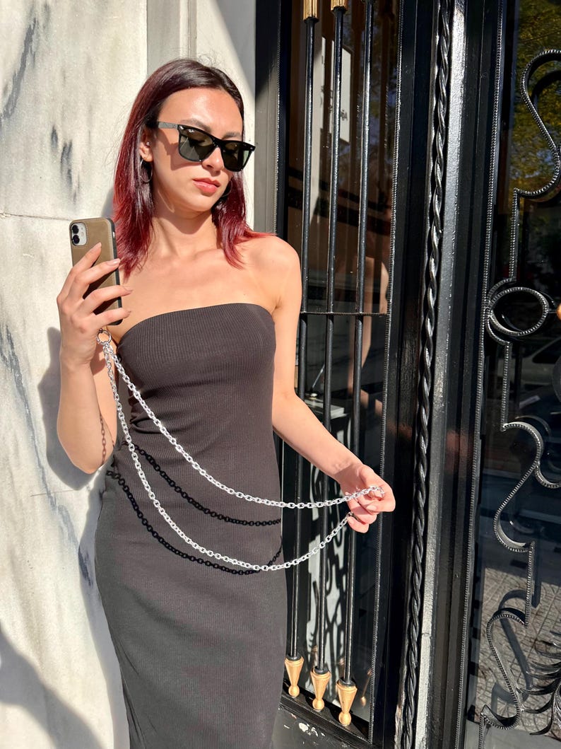 Trendy Chain Phone Lanyard