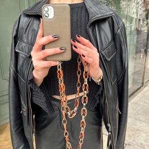 Gegurtete Crossbody - Luxusmode Handyband, Crossbody Handyband, Universal Handyband, Handyband zum Umhängen, schickes Handyband