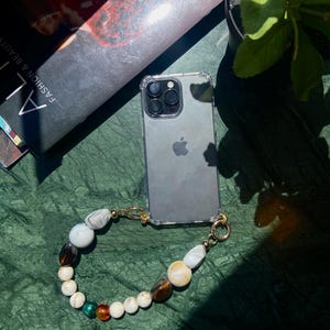 Phone Strap with Custom Letters, Wristlet Lanyard ,Mothers Day Gift, Custom Wrist Charm, Wrist Chain,Phone Straps with Custom Name