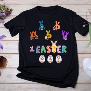 Vrolijk Pasen-svg | Ontwerpen met konijn en ei voor kinderen | Perfect voor cricut- en paasshirts | Cadeau-ideeën voor Pasen 2024