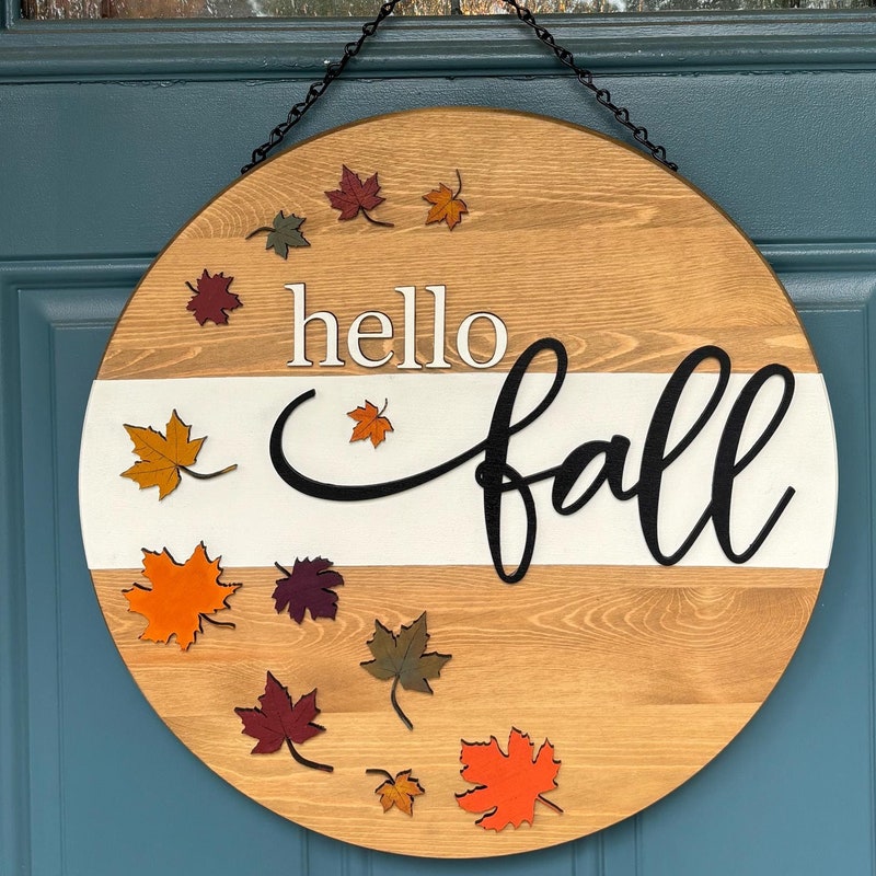Fall Door Hanger - Etsy