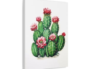 Cacti 1 (18x24" Wall Art Canvas Print)