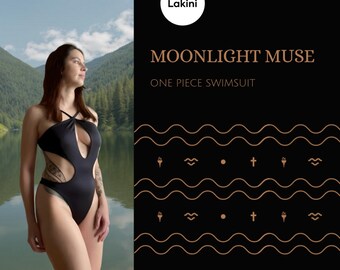 Einteiliger Badeanzug Moonlight Muse