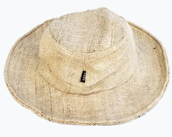 Sun Hat Summer Round Hemp Wide Large Brim Straw Sun Beach Unisex