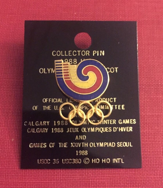 1988 Olympic Collector Pin Seoul South Korea