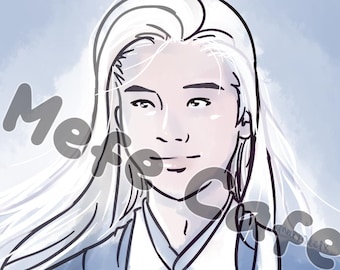 Wen Kexing A5 Small Holographic Print Word of Honor