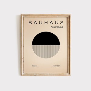 Bauhaus Print, Vintage Mid Century Modern Posters, Retro Geometric Gallery Wall Set, Bauhaus Wall Decor, Trendy Wall Decor Digital Download