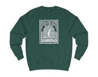 Ireland Celtic Vintage Stamp Unisex Sweatshirt - Equality & Cultural Diversity in Unique Designs Apparel