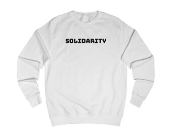 Irish Solidarity Land Unisex Sweatshirt (unterstützt das palästinensische Erbe) Blending Style mit Gerechtigkeit, Gleichheit und kultureller Tapisserie