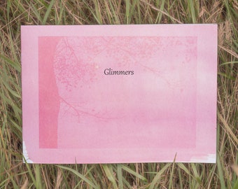 Glimmers nature art zine