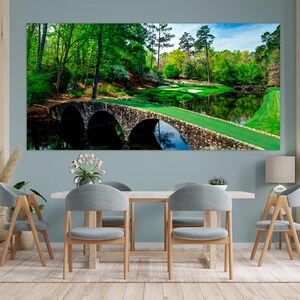 Augusta National Golf Course Canvas Art: Sports Wall Decor
