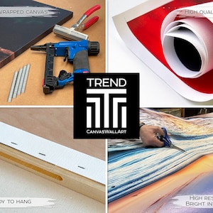 Red Electric Guitar Canvas Print: Music Room Wall Art