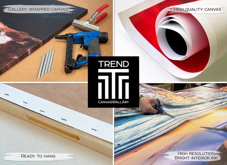 Halloween Scarecrow Canvas Print Mystical Wall Art Autumn Home Decor