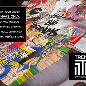 Red Electric Guitar Canvas Print: Music Room Wall Art Rolled Canvas Print