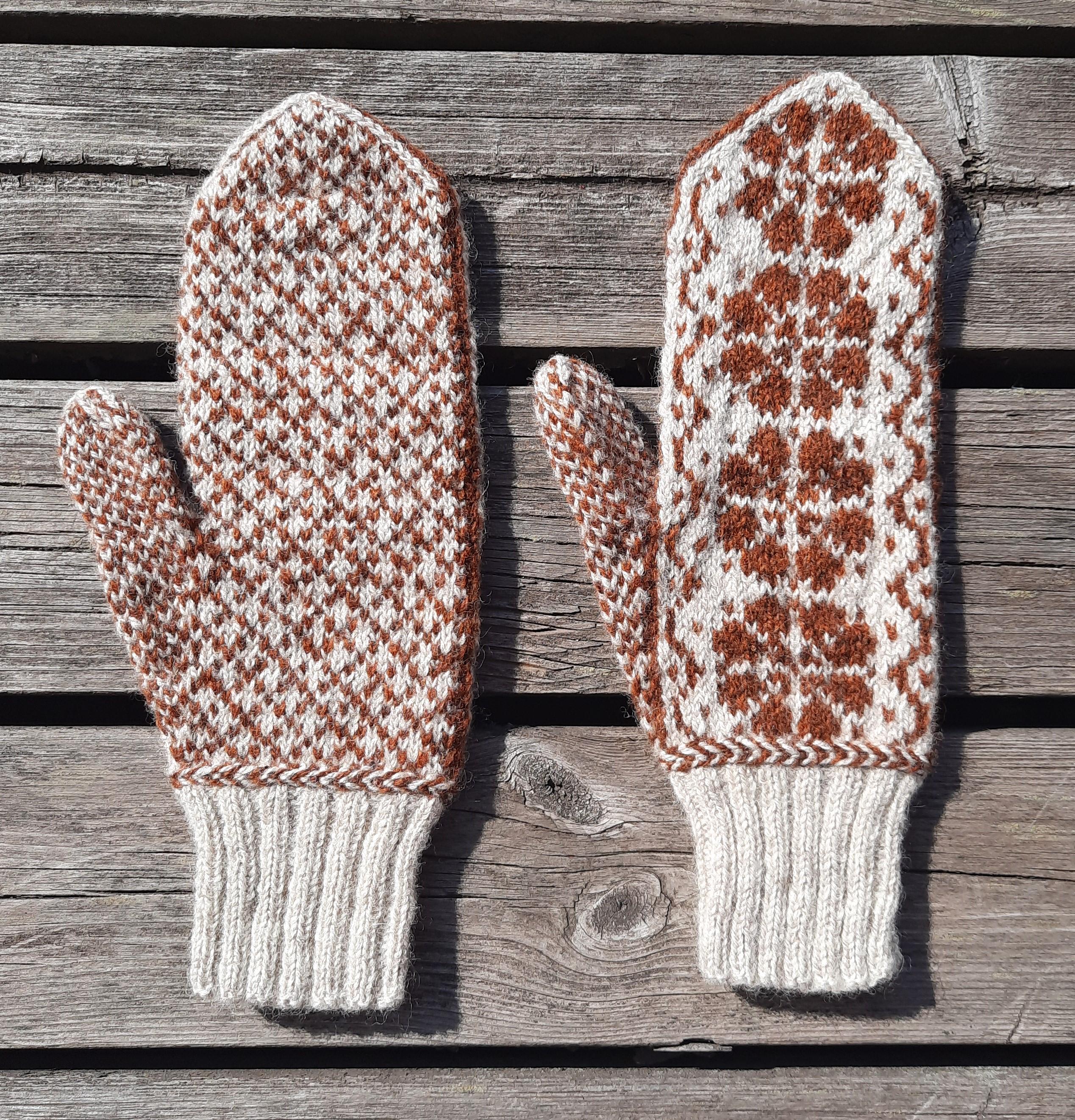 Essa Mittens Knitting Pattern - Etsy