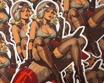 Vintage Pin Up Girl Sexy