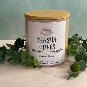 7oz Soy Candle Seaside Cliffs
