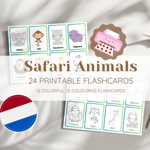 Tarjetas de animales, tarjetas de actividades para niños pequeños, tarjetas educativas Montessori, actividades de educación en casa, tarjetas de educación preescolar, tarjetas de vocabulario