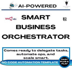 AI VD-orkestratör: n8n Business Automation Suite (digital produkt)
