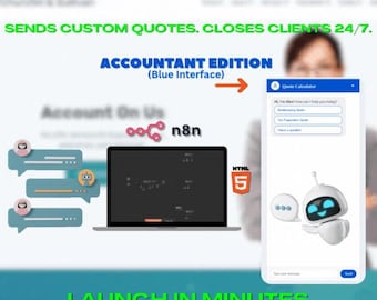 n8n Chat Bot zur automatisierten Angebotserstellung für Buchhaltungsunternehmen | Blau