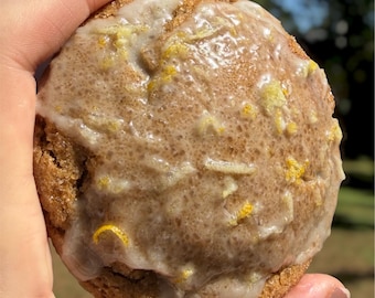 Przepis na ciasteczka z melasą i glazurą cytrynową / Przepis na ciągnące się ciasteczka z melasą